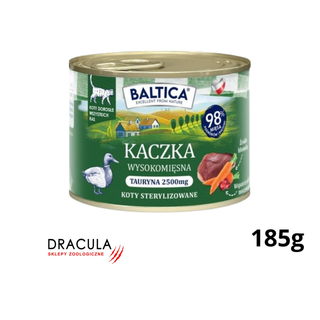 BALTICA Karma mokra dla kota - Kaczka 185g