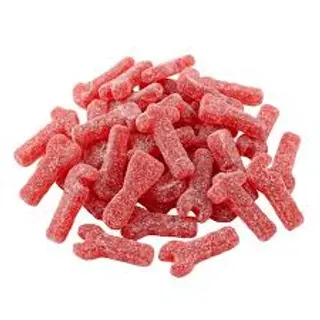DULCEPLUS Red Super Sour en vrac, 100 g