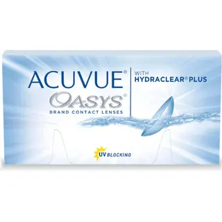 Контактні лінзи Johnson & Johnson Oasys з УФ-фільтром, 6 шт.