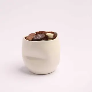 Mug artisanal blanc