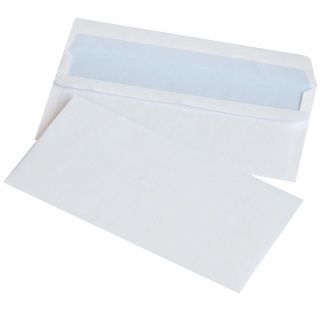 PRODUKTY BIUROWE Koperty samoprzylepne DL, 110x220 mm