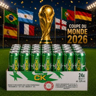 Pack COUPE DU MONDE  Bock 50cl
