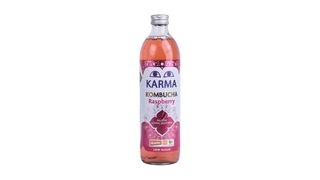 Karma Kombucha Malinowa Niskosłodzona, 400 ml