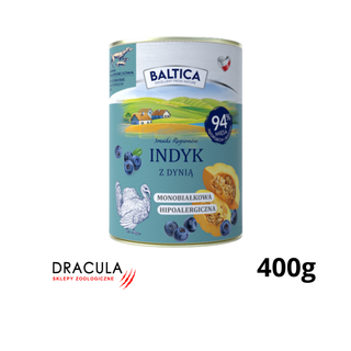 BALTICA Indyk z dynią 400g