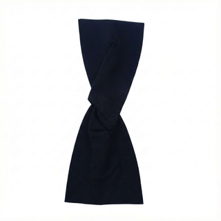Knotted Black Hair Headband
