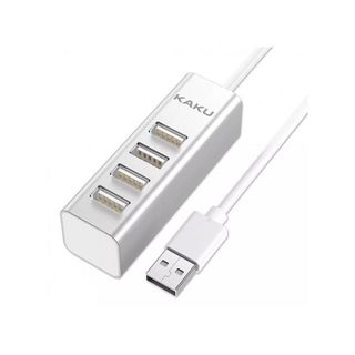 Adaptateur USB-A vers 4 Ports USB-A,Hub USB 2.0 en Aluminium