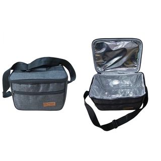 Sac À Manger Isothermique Gris FASHION