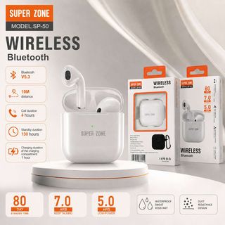 Écouteurs Sans Fil SP-50 Super Zone - Bluetooth 5.3 & Volume Tactile