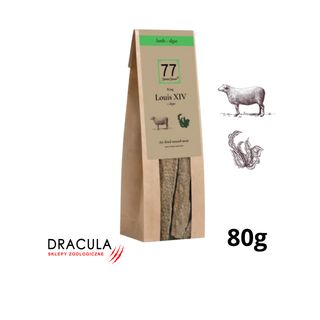 77 Seven Seven Louis XIV+ Stripes z suszonej jagnięciny z algami 100g