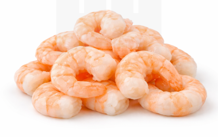 Crevettes décortiquées, 250 g