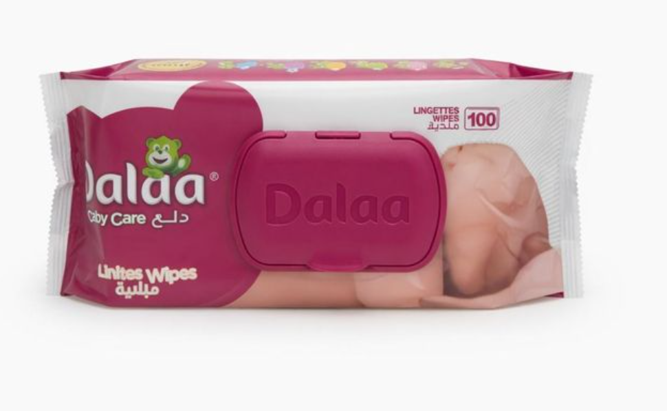 Dalaa Lingettes Bébé – 100 Lingettes