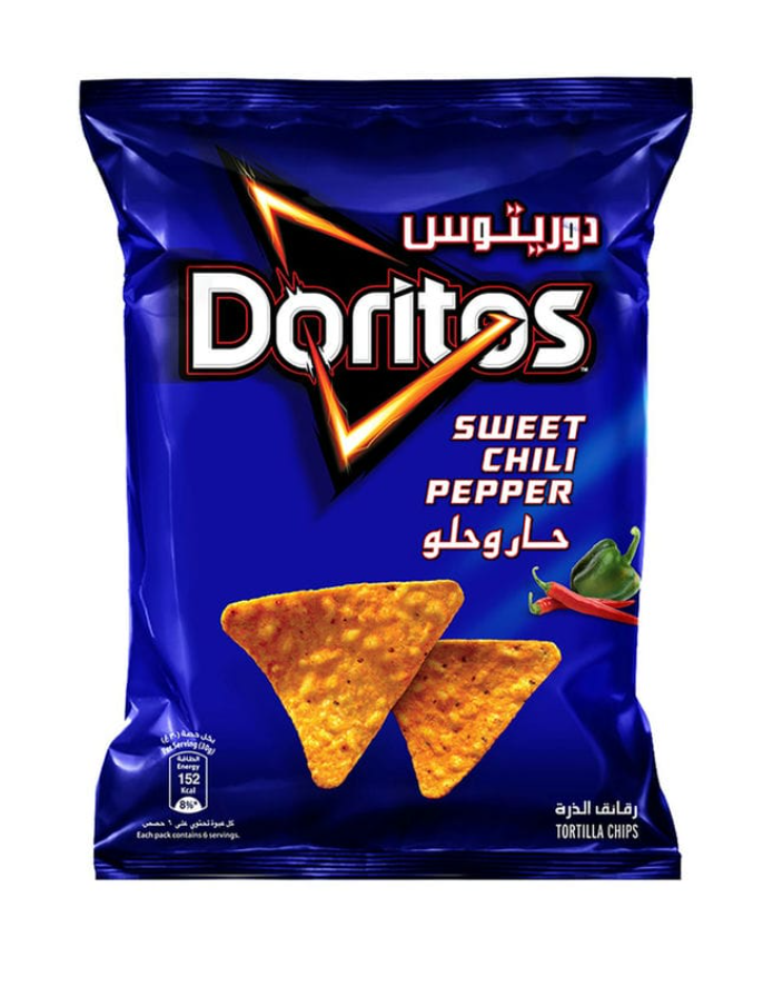 Doritos Chips de Maïs Piment Doux – 100 g