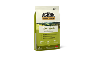 აკანა ლეკვი და ზრდასრული ძაღლი Highest Protein Grasslands