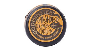 Ekologiczny ser Godminster cheddar wędzony 200g