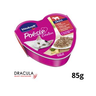 Vitakraft Poesie Cielęcina i Ser w Sosie 85g