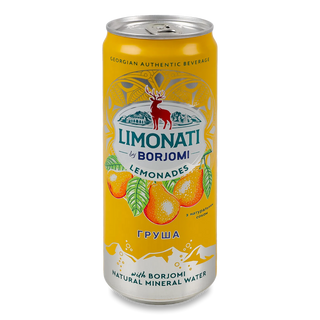 Лимонад Borjomi "Груша" (0.33)