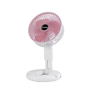 Ventilateur de Bureau 3 Vitesses de Ventilation avec Support Téléphone