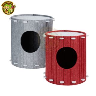 Maison / Cachette en Feutre pour Chat & Petit Animal – Couleur Aléatoire
