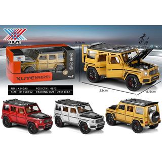 K240A5 - Voiture alliage Babos 1:24 avec lumières et sons