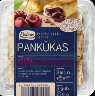 Tortitas con cerezas 270g