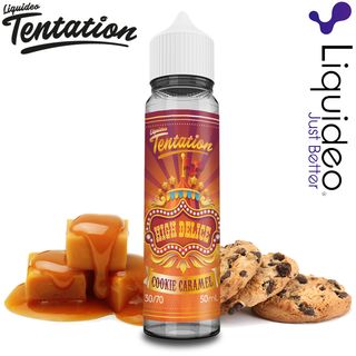 Liquideo Cookie Caramel 50ml 0mg