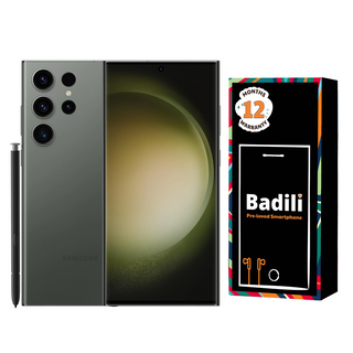 Samsung Galaxy S23 Ultra Green Smartphone, Refurbished