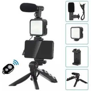 Kit de Vlogging Complet Support Smartphone
