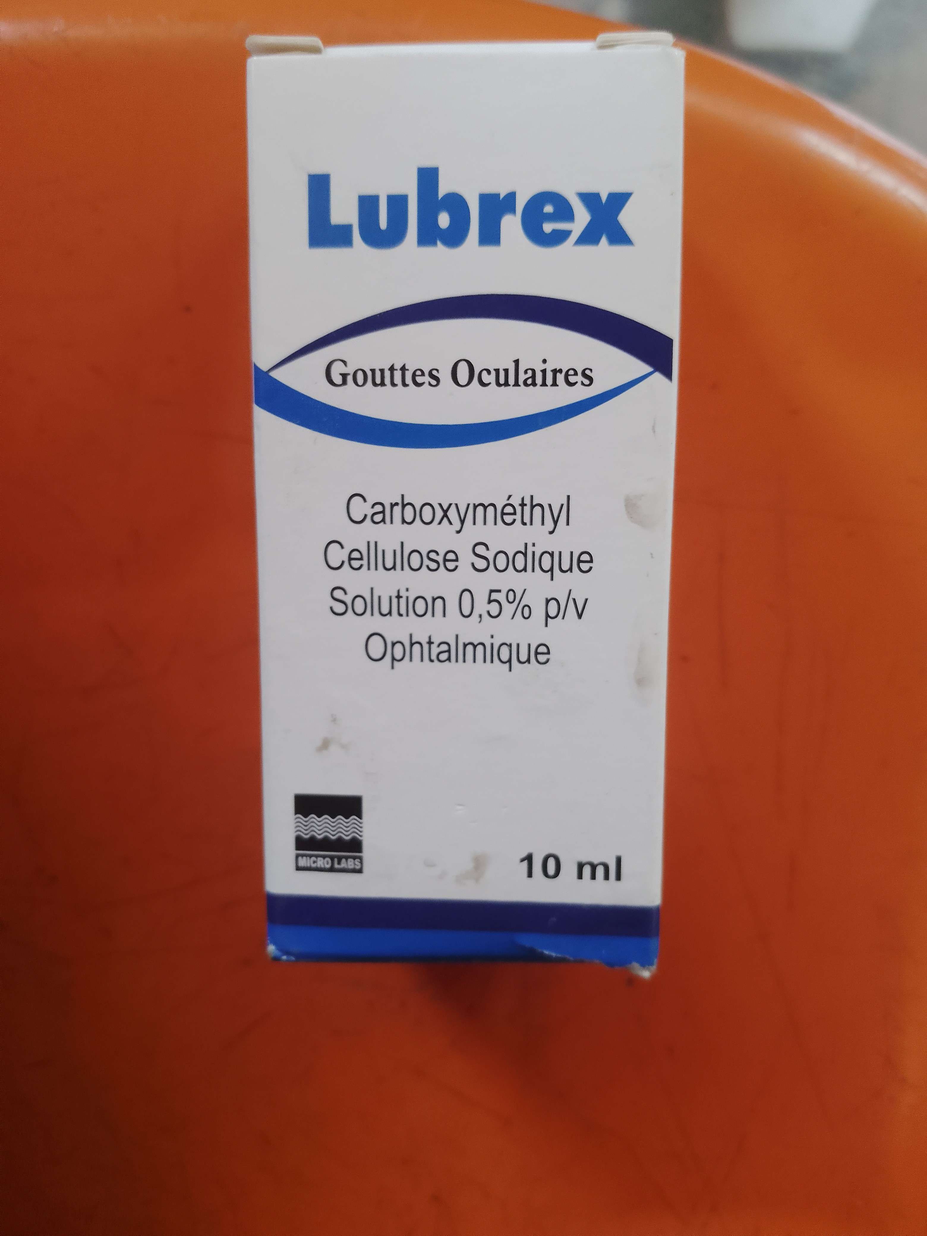 Lubrex Eye Drop 0.5% Solution, 10Ml