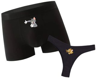 Lenjerie intimă pentru cuplu „Tom și Jerry”