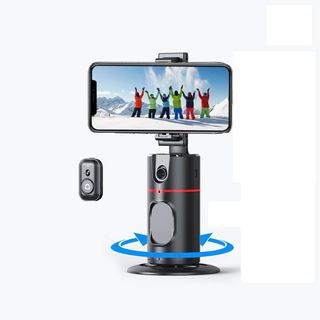 tabilisateur Bureau Intelligent – Suivi Visage 360° AI, Rotation Auto
