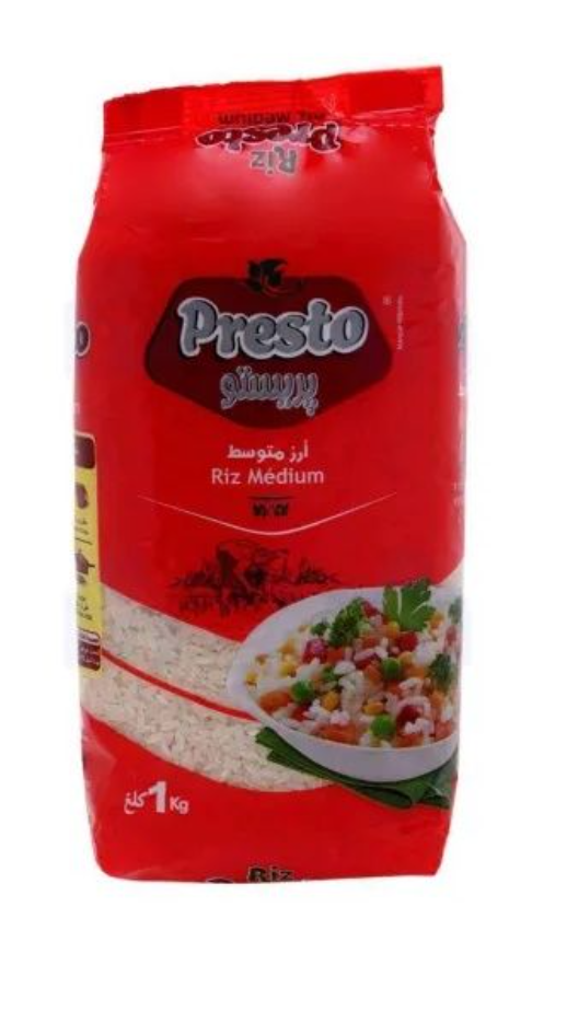 Presto Riz Médium – 1 kg