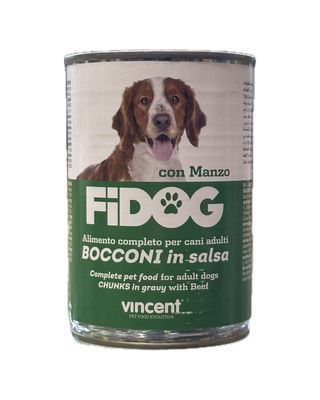 FiDog թաց կեր տավարի համով 415գ