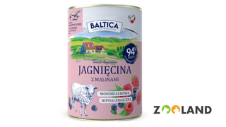 BALTICA Smaki Regionów: jagnięcina z malinami 400g MONO