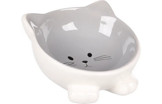 561500 Gamelle pour la nourriture et l'eau Puzi Gris