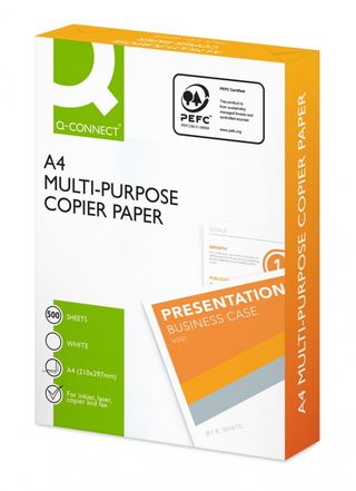 Papier ksero Q-CONNECT, A4, klasa C, 500 ark.