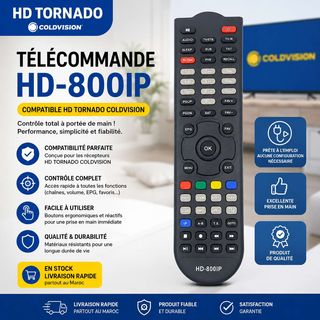 Télécommande HD Tornado Coldvision HD-800IP