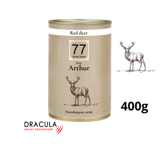 77 Seven Seven Arthur z jeleniem z dynią i żurawiną 400g