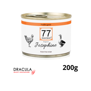 77 Seven Seven Josephine z gęsią puszka dla kota 200g