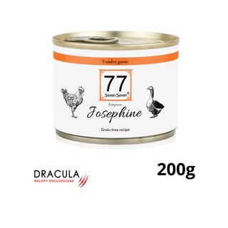 77 Seven Seven Josephine z gęsią puszka dla kota 200g