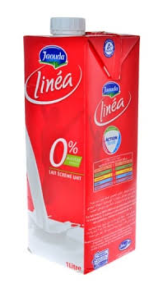 Jaouda Linéa Lait Écrémé UHT 0% – 1 L