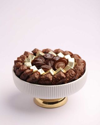 Coupe sur pieds chocolat