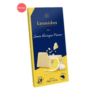 Tablette Blanc Citron Meringue 100g Leonidas