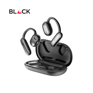 BLACK BassDope 2 Open-Ear Bluetooth Earphones