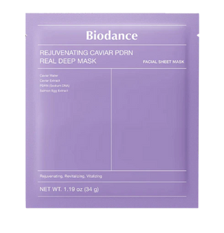 Biodance  Rejuvenating Caviar PDRN Real Deep Mask -შავი ხიზილალის და PDRN-ის ნიღაბი