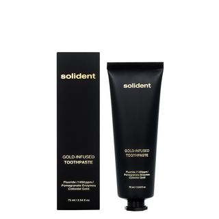 Зубна паста Solident Gold-Infused Toothpaste з колоїдним золотом