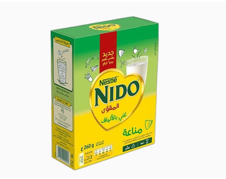 Lait en Poudre Nestlé Nido 260 g