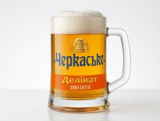 Пиво "Черкаське Делікат" 4 % світле фільтроване 1 л