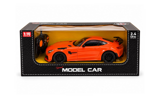 🧡 RC Mercedes-AMG GT R სტილის დისტანციური მართვის მანქანა – ნარინჯისფერი 🏎️