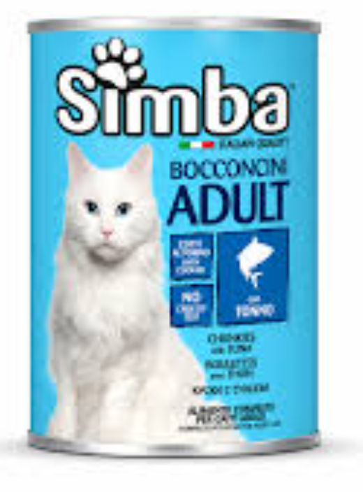 Simba Bocconcini Adult Bouchées au Thon pour Chat – 415 g