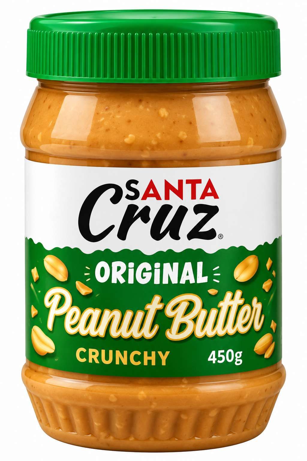 Santa Cruz Beurre de Cacahuètes Croquant – 450 g